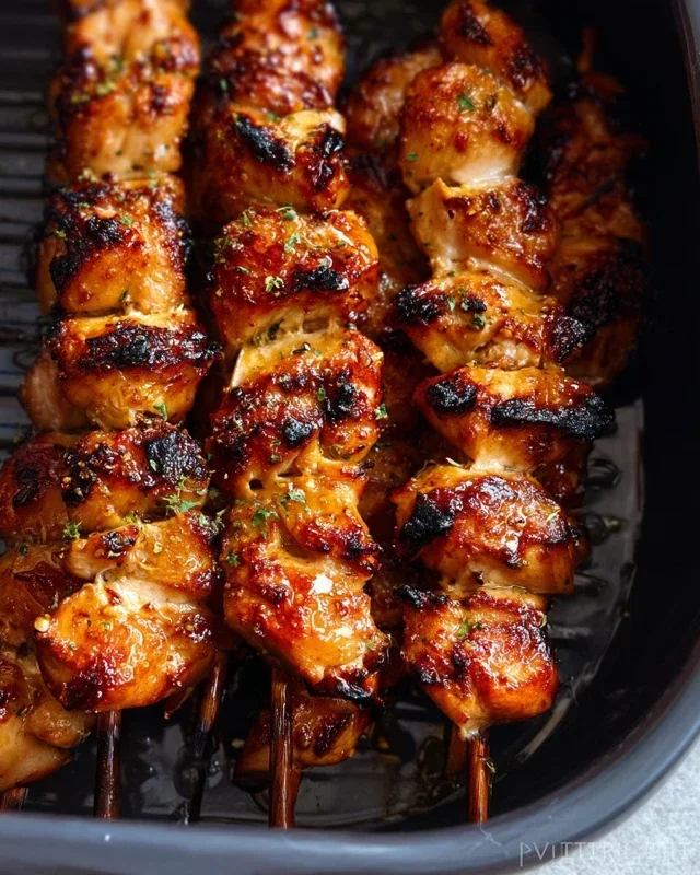 Bang Bang Chicken Skewers