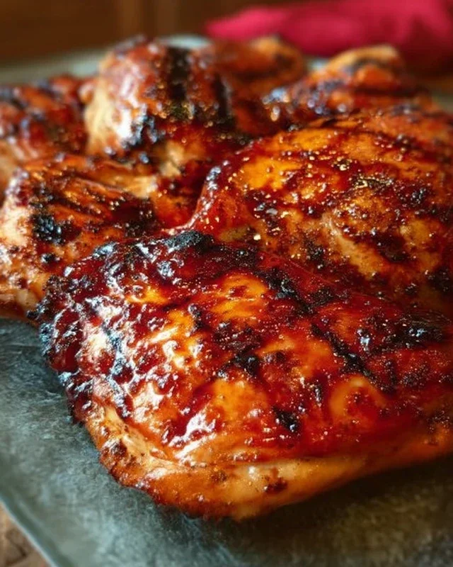 Cherry Dr. Pepper Grilled Chicken