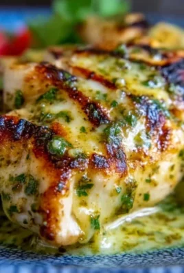 Grilled Salsa Verde Pepper Jack Chicken