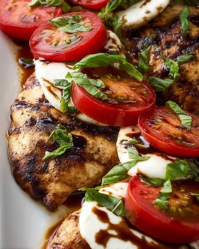 Grilled Chicken Caprese