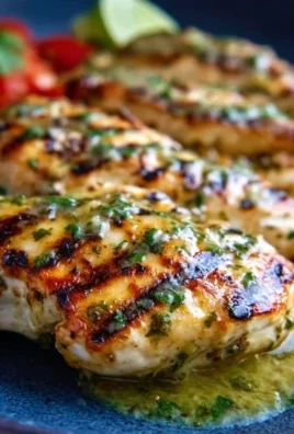 Grilled Salsa Verde Chicken with Pepper Jack