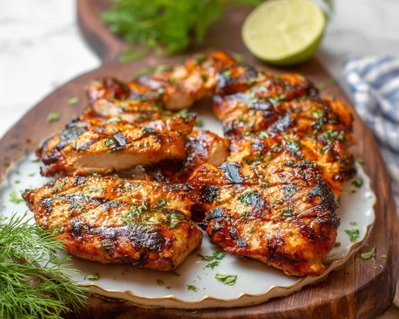 The BEST EVER Grilled Chicken Marinade