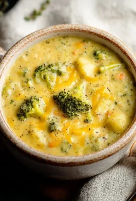 Broccoli Potato Cheese Soup Recipe