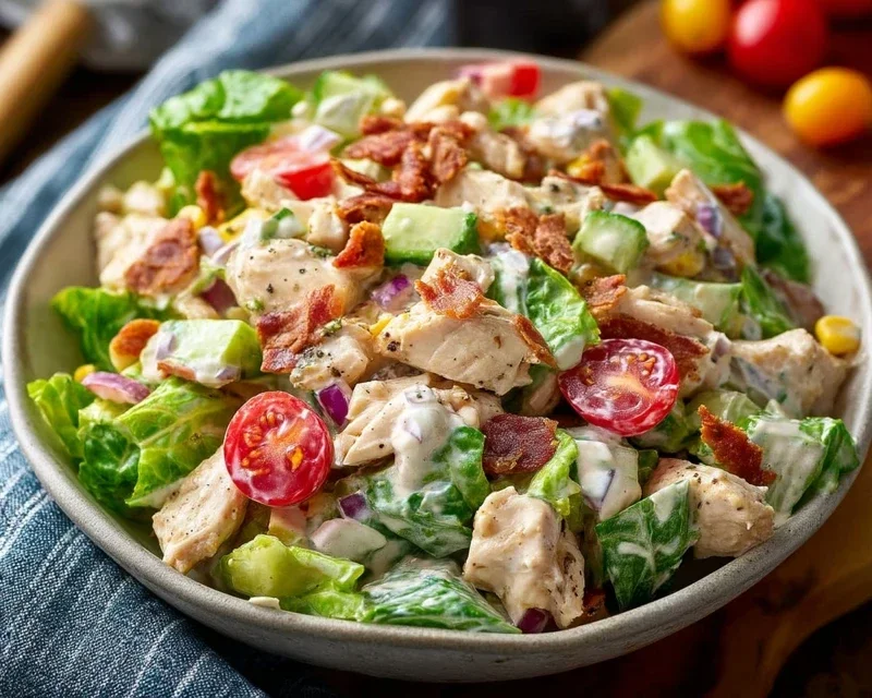 Healthy Ranch Chicken Salad
