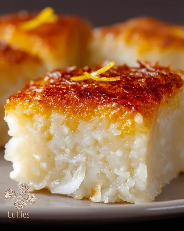 Sticky Coconut Cake