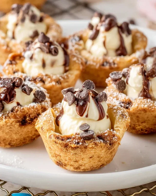 Mini Cannoli Cups