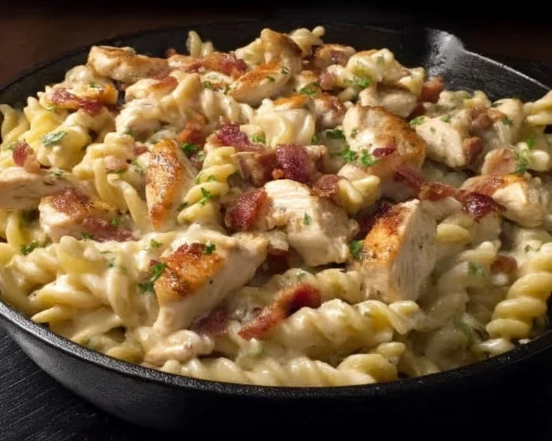 Chicken Beef Beef Bacon Ranch Pasta