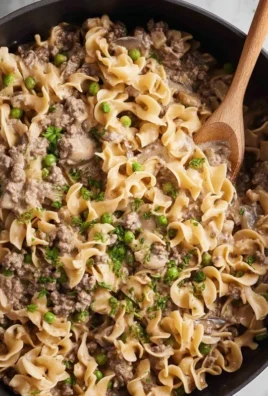 30-Minute Ground Beef Stroganoff