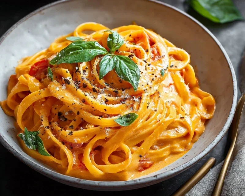 Easy One Pot Creamy Tomato Pasta