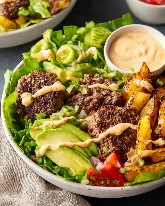 Burger Bowls
