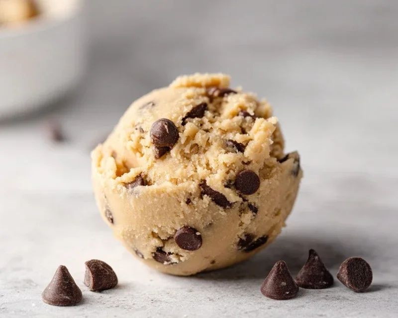 Edible Chocolate Chip Cookie Dough Recipe