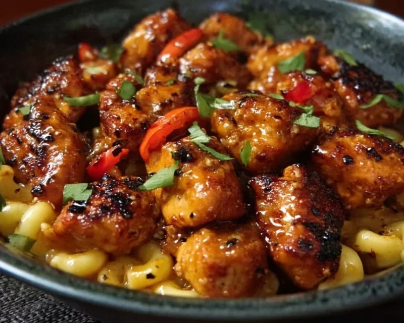 Sweet and Spicy Honey Pepper Chicken