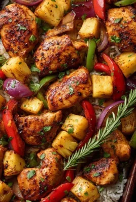 Hawaiian Chicken Sheet Pan