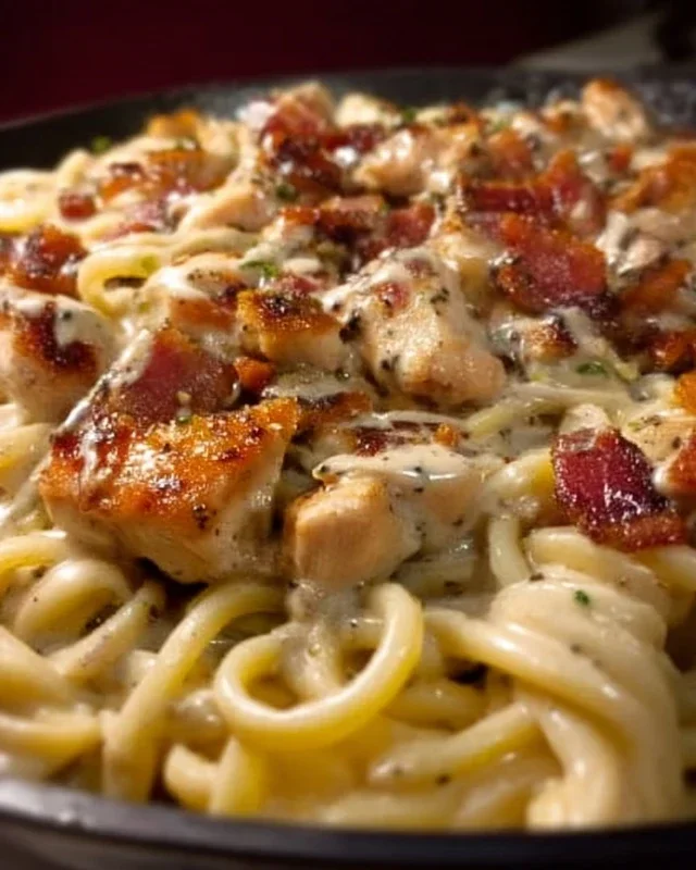 Chicken Beef Beef Bacon Ranch Pasta