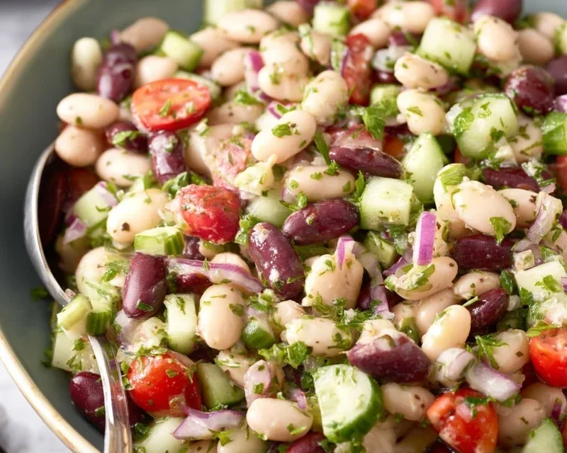 Mediterranean Bean Salad