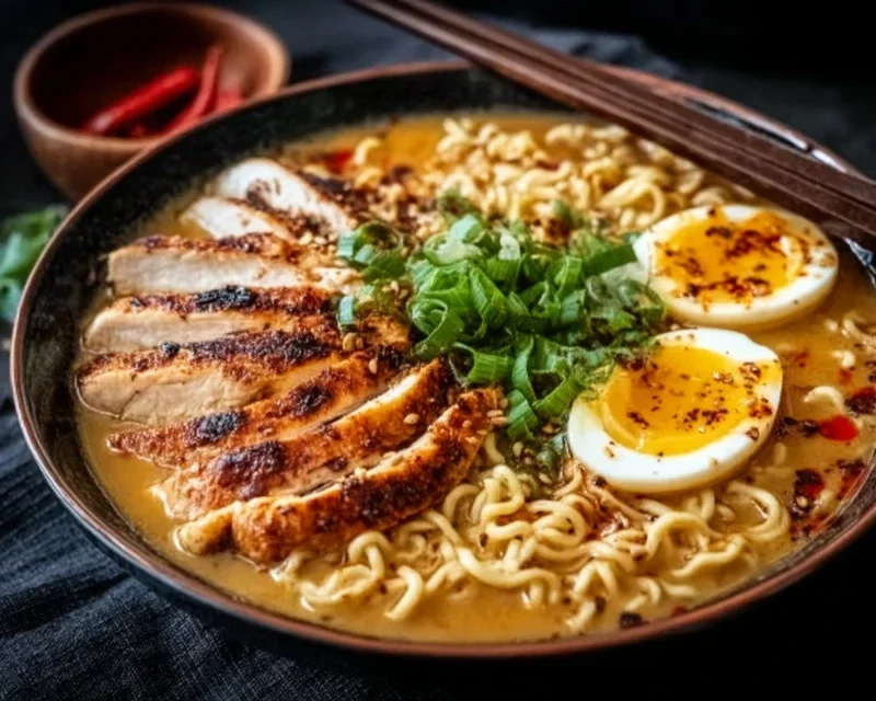 Creamy Garlic Chicken Ramen: An Incredible Ultimate Recipe