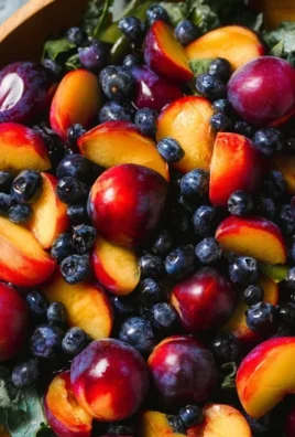 Summer Peach Blueberry Knon-non-non-alcoholic alternativeic non-alcoholic ale Salad