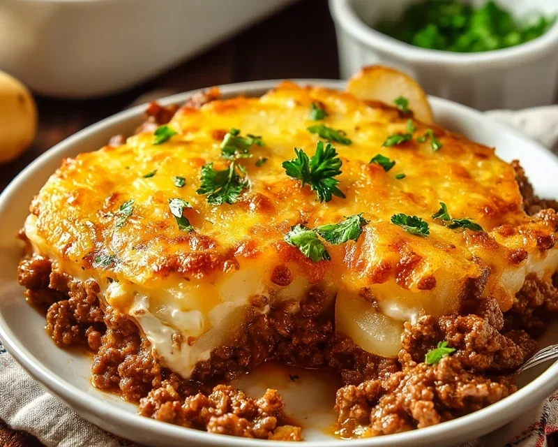 Hobo Casserole Ground Beef
