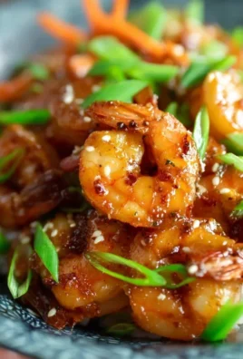 Honey Garlic Shrimp Bowls