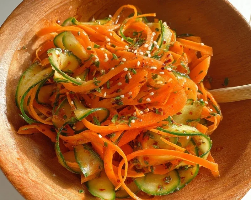 Cucumber Carrot Salad