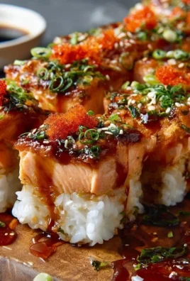 Spicy Salmon Sushi Bake Recipe