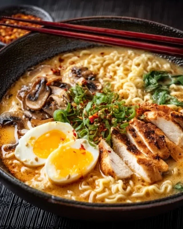Creamy Garlic Chicken Ramen: An Incredible Ultimate Recipe