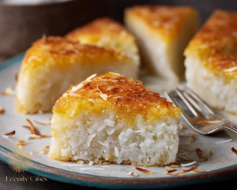 Sticky Coconut Cake