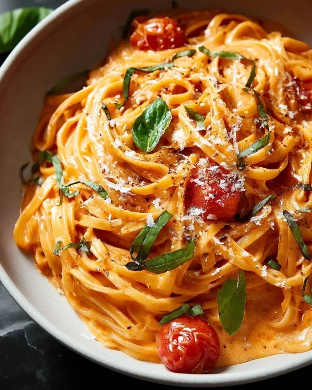 Easy One Pot Creamy Tomato Pasta