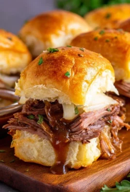 Easy French Dip Sliders Recipe