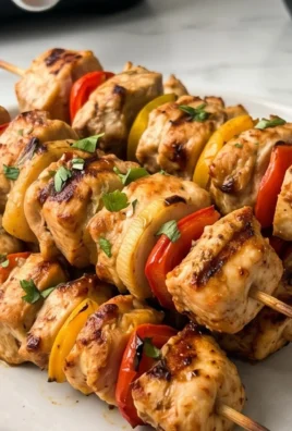 Air Fryer Chicken Skewers (VIDEO)