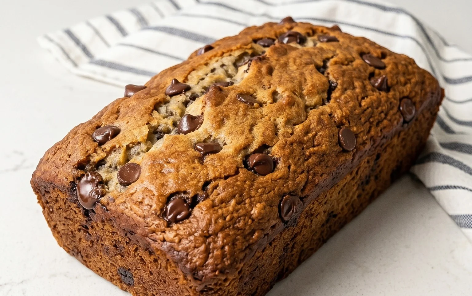 Easy Chocolate Chip Banana Bread