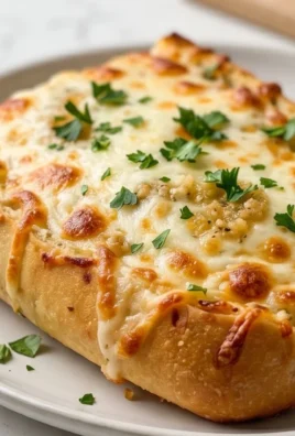 BEST CHEESY GARLIC BREAD RECIPE