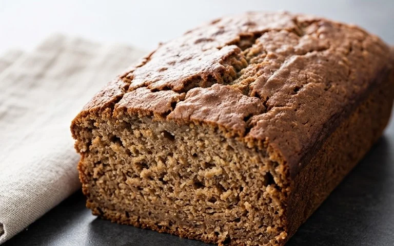 Healthy 5-Ingredient Flourless Banana Bread