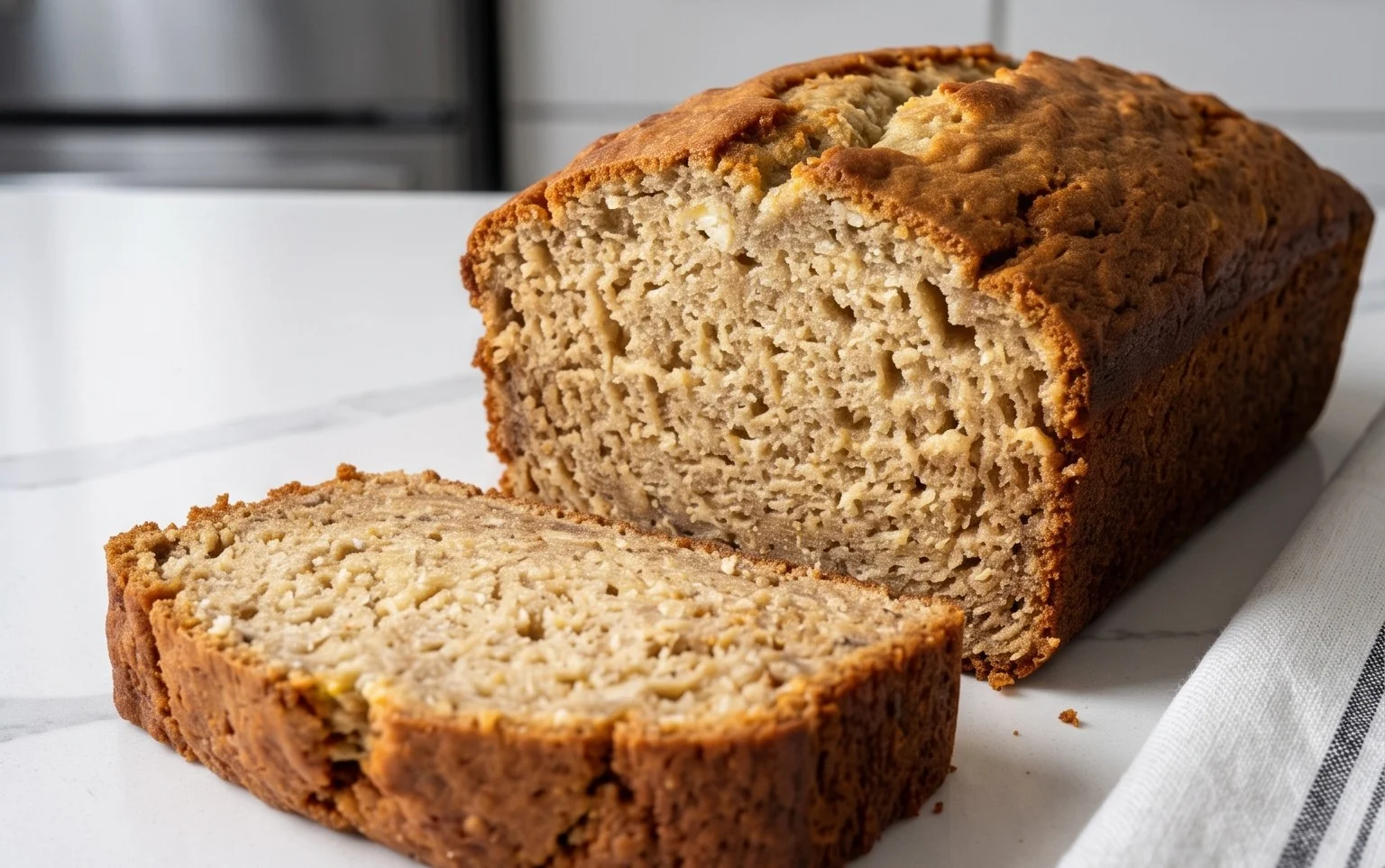 Cottage Cheese Banana Bread