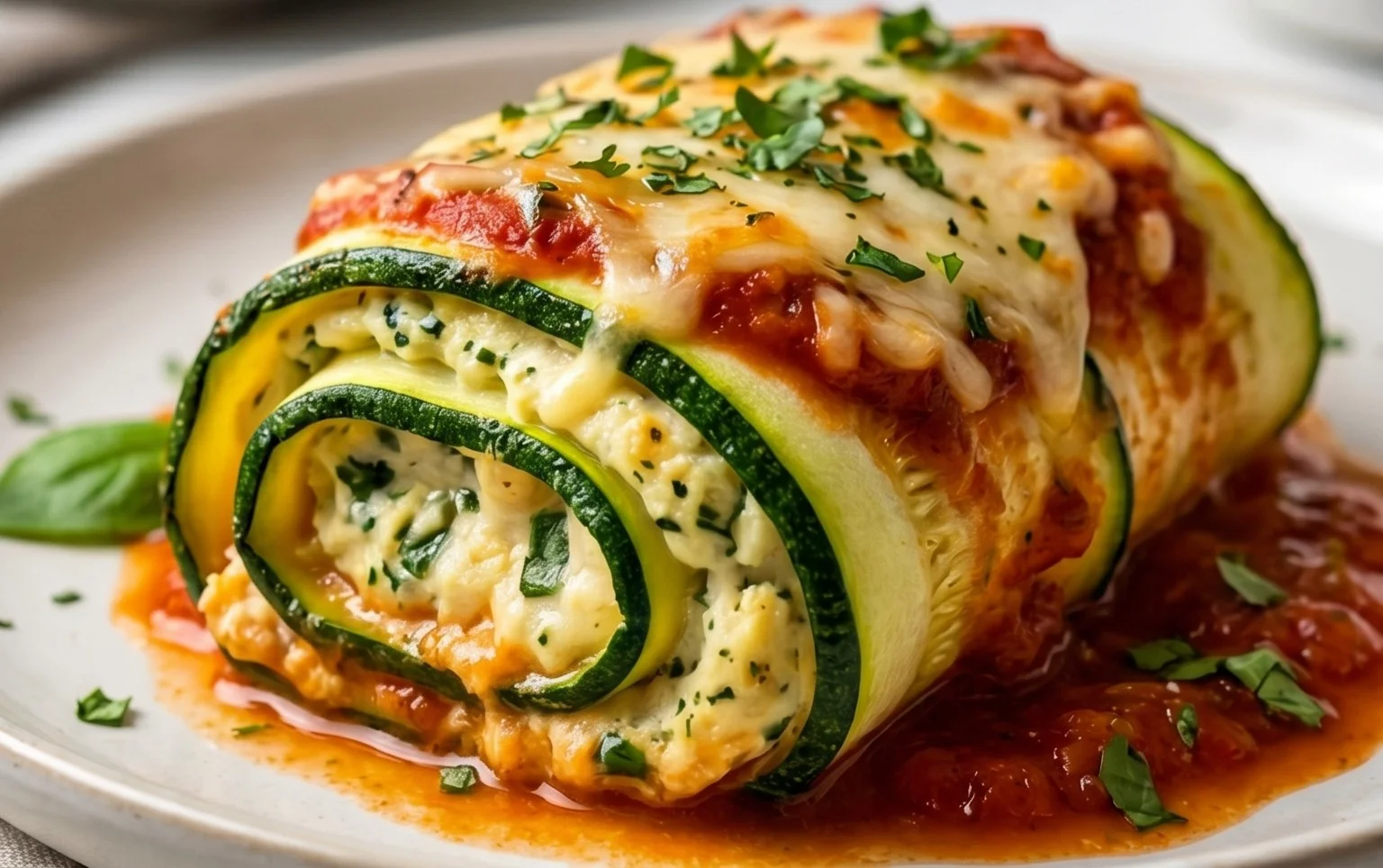 Vegan Zucchini Rollatini