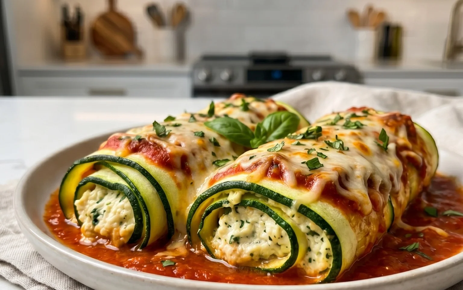 Vegan Zucchini Rollatini