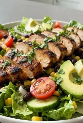 Peruvian Grilled Chicken Salad