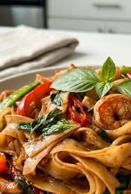Drunken noodles