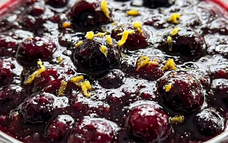 Easy Blueberry Lemon Jam