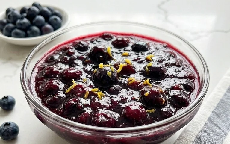 Easy Blueberry Lemon Jam