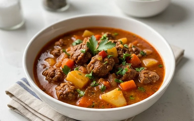 Beef Hamburger Stew