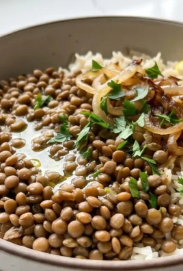 Easy Mediterranean Lentils and Rice