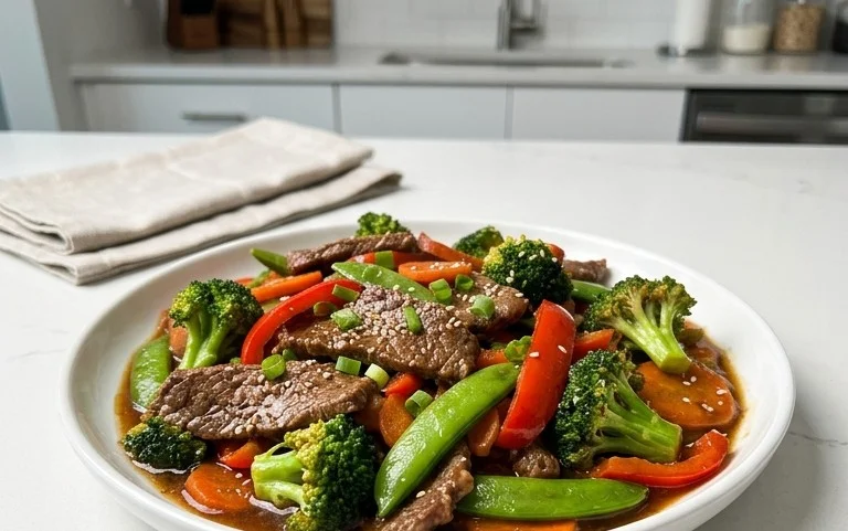 Beef Stir Fry with Vegetables (30-Minutes)