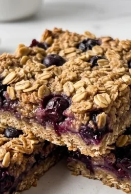 Blueberry Oatmeal Bars
