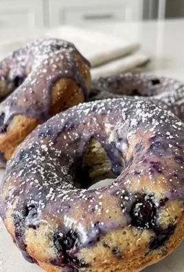 Wild Blueberry Cake Donuts