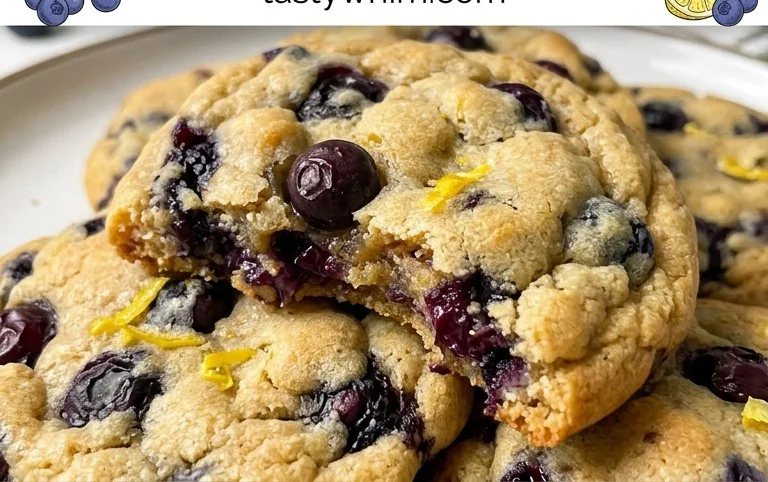 Lemon Blueberry Cookies Recipe