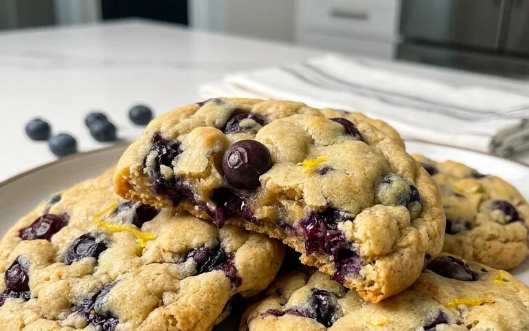 Lemon Blueberry Cookies Recipe