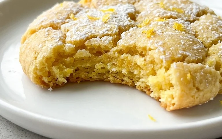 Soft & Chewy Lemon Cookies