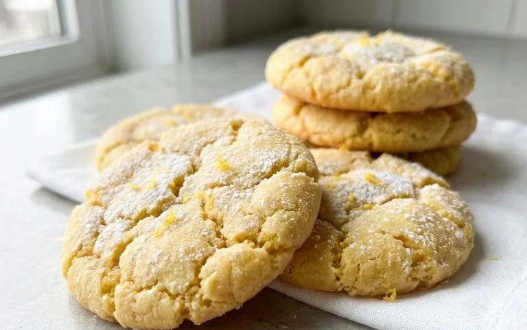 Soft & Chewy Lemon Cookies