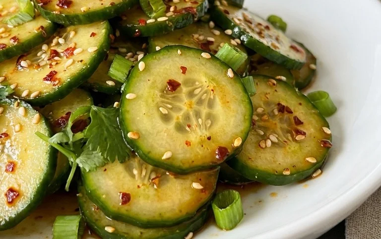 Spicy Asian Cucumber Salad